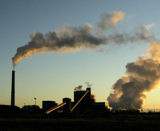 Sunflower Electric Cooperative's coal-fired power plant. Picture by Charlie Riedel AP/Press Association Images